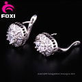 Latest Style White Gold Cuff Earrings Design